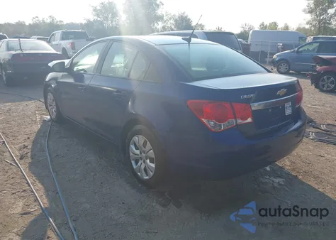 2013 Chevrolet Cruze Ls Auto из США, поврежденный, VIN 1G1PA5SH6D7120130